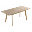 NORDIC - Extendable wooden dining table W180