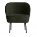 VOGUE - Sessel aus Samt, dunkelgrün