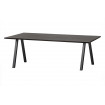 TABLO - Black oak table 160 cm