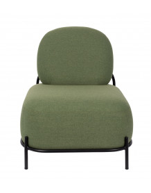 POLLY - Original armchair in green fabric