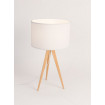 White Tripod table lamp