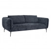 ABYSSE - 3-Sitzer-Sofa aus Stoff, anthrazit