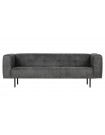 SKIN - Dark grey sofa
