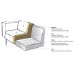 SKIN - 2-Sitzer-Sofa in Wildlederoptik B 213