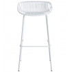 PALMA - White bar stool