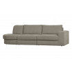 FAMILY -3 seaters left hand rounded light grey
