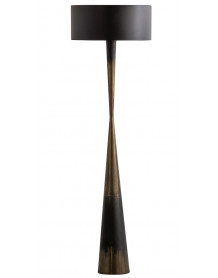 BLACKOUT TOO - Black and Gold floor lamp