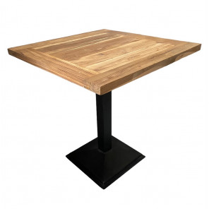 BALI - Esstisch aus Holz und Stahl l70