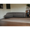 SLOPING - Dark Gray left Corner Sofa