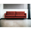 RODEO - Vintage 3-Sitzer-Sofa aus Leder, schwarz