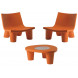 LOW LITA - Conjunto de muebles de jardín Slide