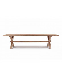 STORM - L220 Dining table clear Ash wood
