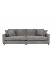 SENSE - 3-Sitzer-Sofa aus grauem Stoff