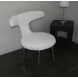 FIFTIES - Stuhl aus weißem Samt