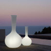 Leuchtende Vondom-Vase