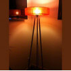 Dreibeinige Pflanzen-Stehlampe XL 4665