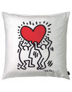 Men with Heart Kissen von Keith Haring 