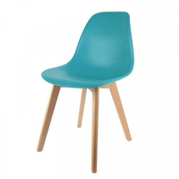 Color Pop chair petrol blue