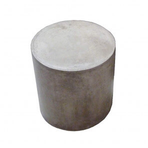 Round concrete table or stool