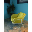 Green design armchair
