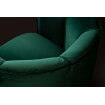 Lounge-Sessel Velour grün
