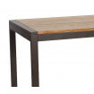 Tavolo da bar industriale in legno chiaro 120