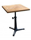 BISTROT 60 - Adjustable table solid wood