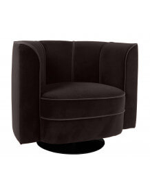 Black Flower lounge chair