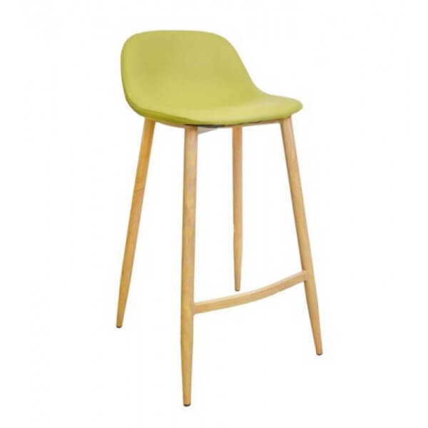 Clip green bar stool