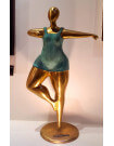 Estatua de bronce de La Bailarina