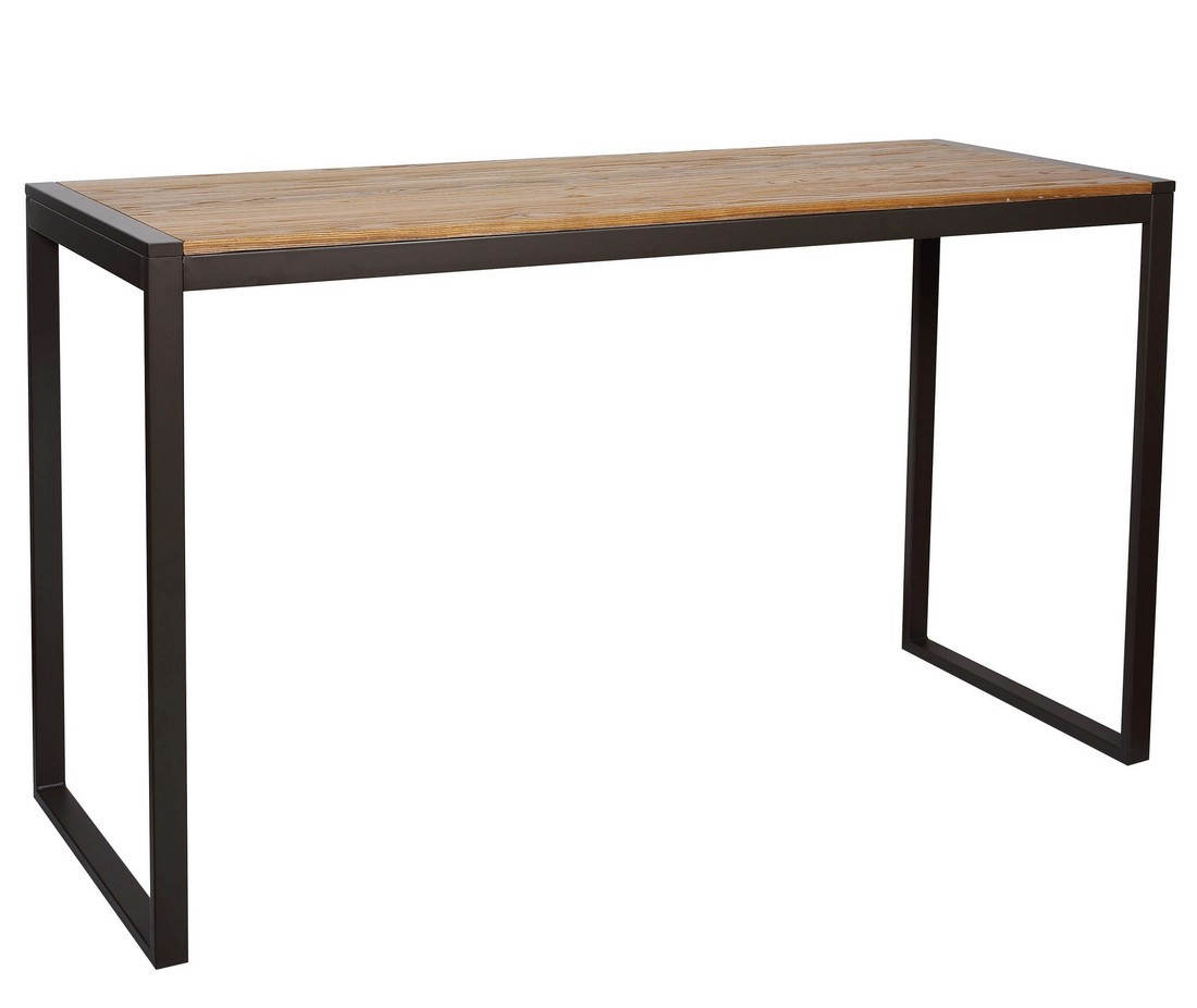 Table mangeoire sur piquet en bois et zinc hauteur 140cm, vente au