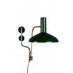 Devi green wall lamp