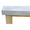 Table basse béton rectangle